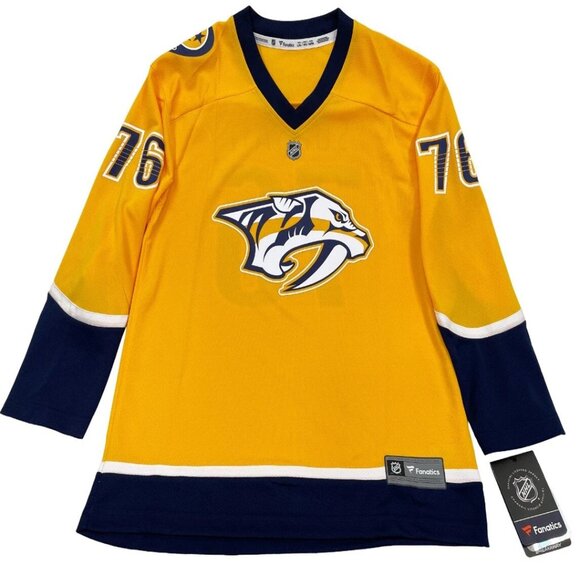 NEW Nashville Predators Subban Fanatics NHL Hockey Jersey Boys Youth L/XL - Picture 11 of 11